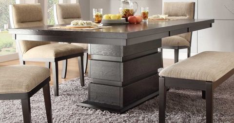 Homelegance Tanager Dining Set - Dark Espresso D2549-78 At Homelement.com intended for The Timeless Elegance of Tananger Table Sets in Modern Homes